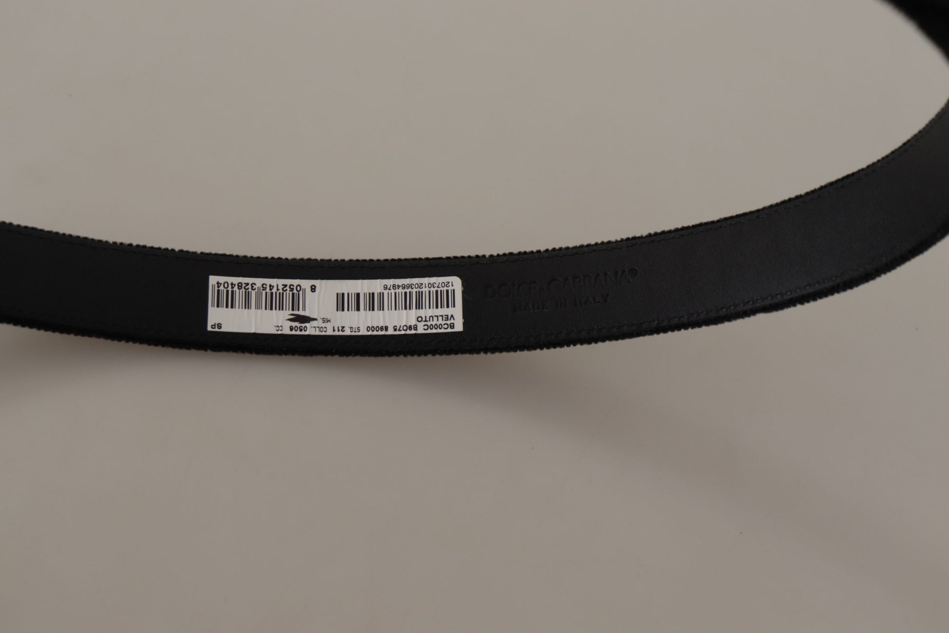 Dolce & Gabbana Black Belt for Men detail view