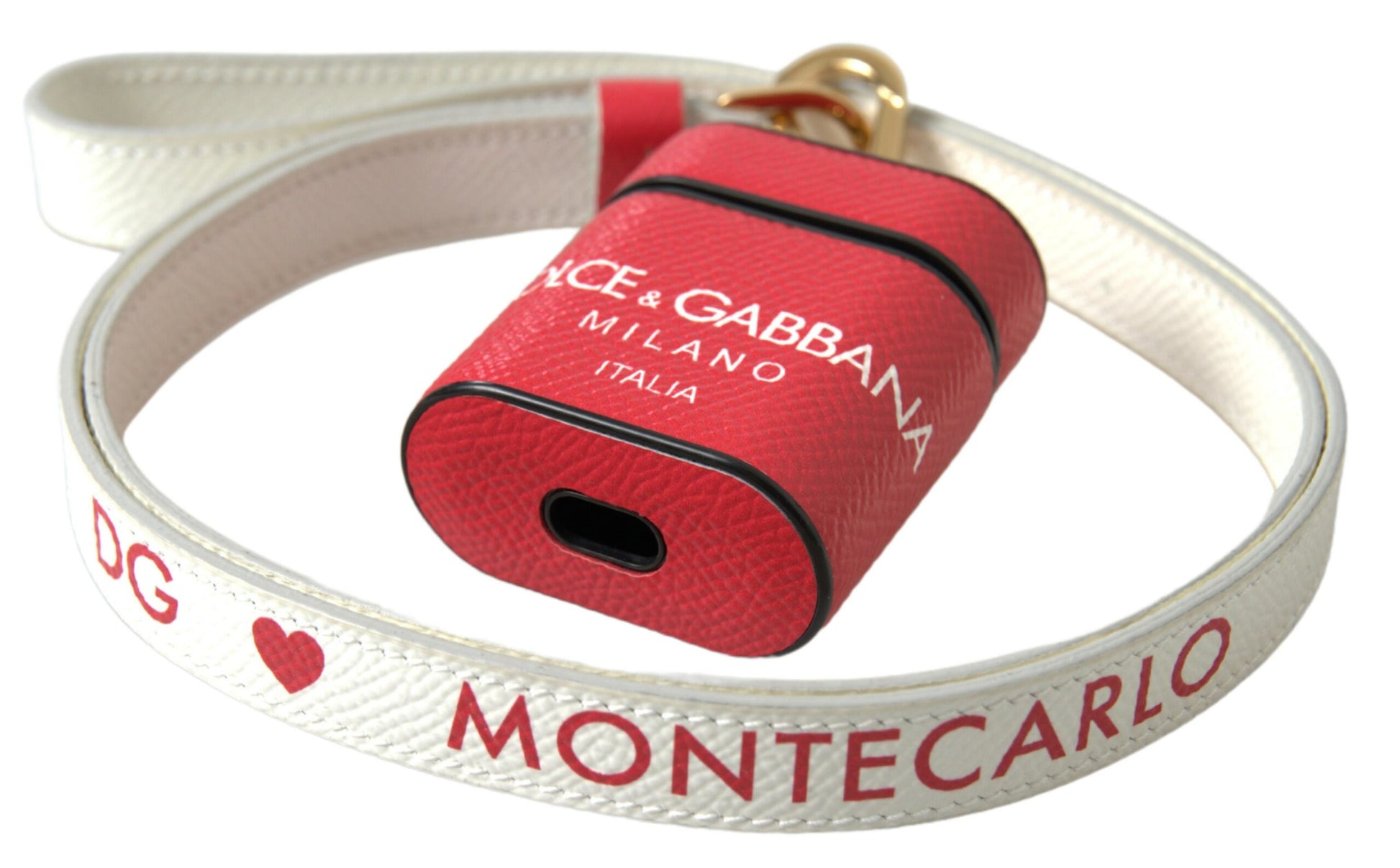 Dolce & Gabbana Red Airpod Holders for Women detail view