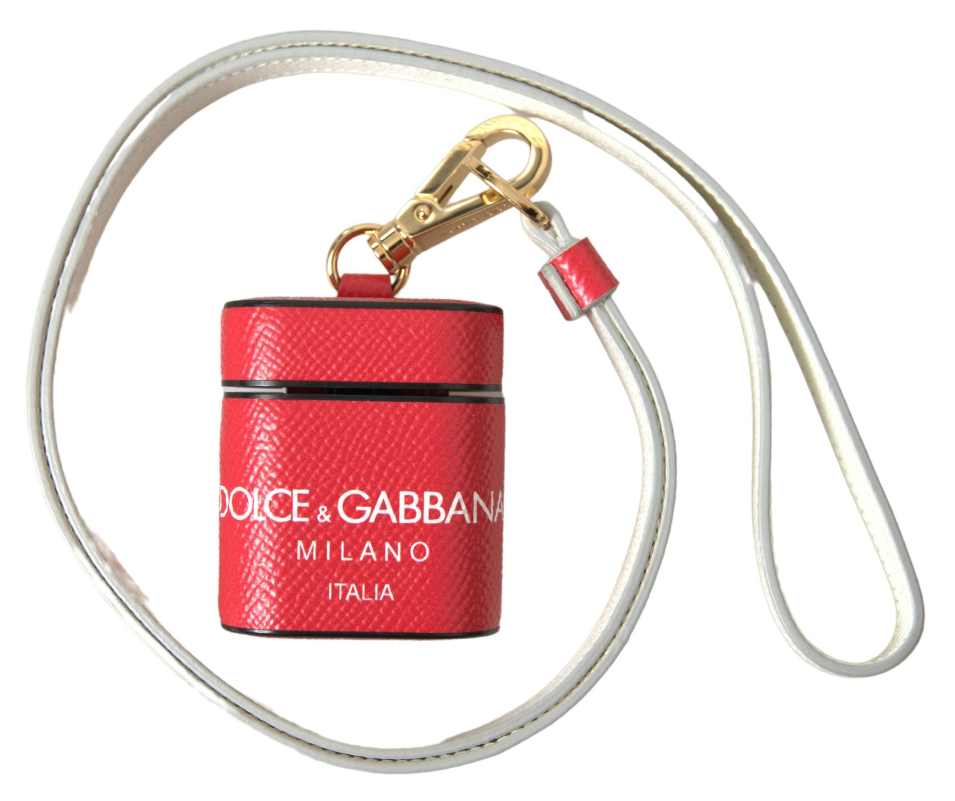 Dolce & Gabbana Red Airpod Holders for Women side view