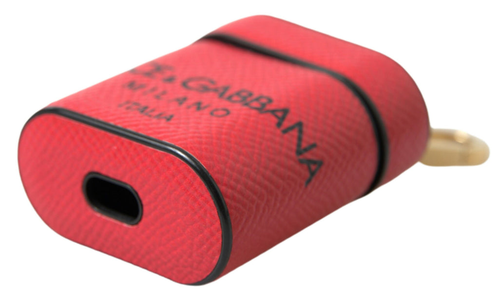 Dolce & Gabbana Red Airpod Holders for Women detail view