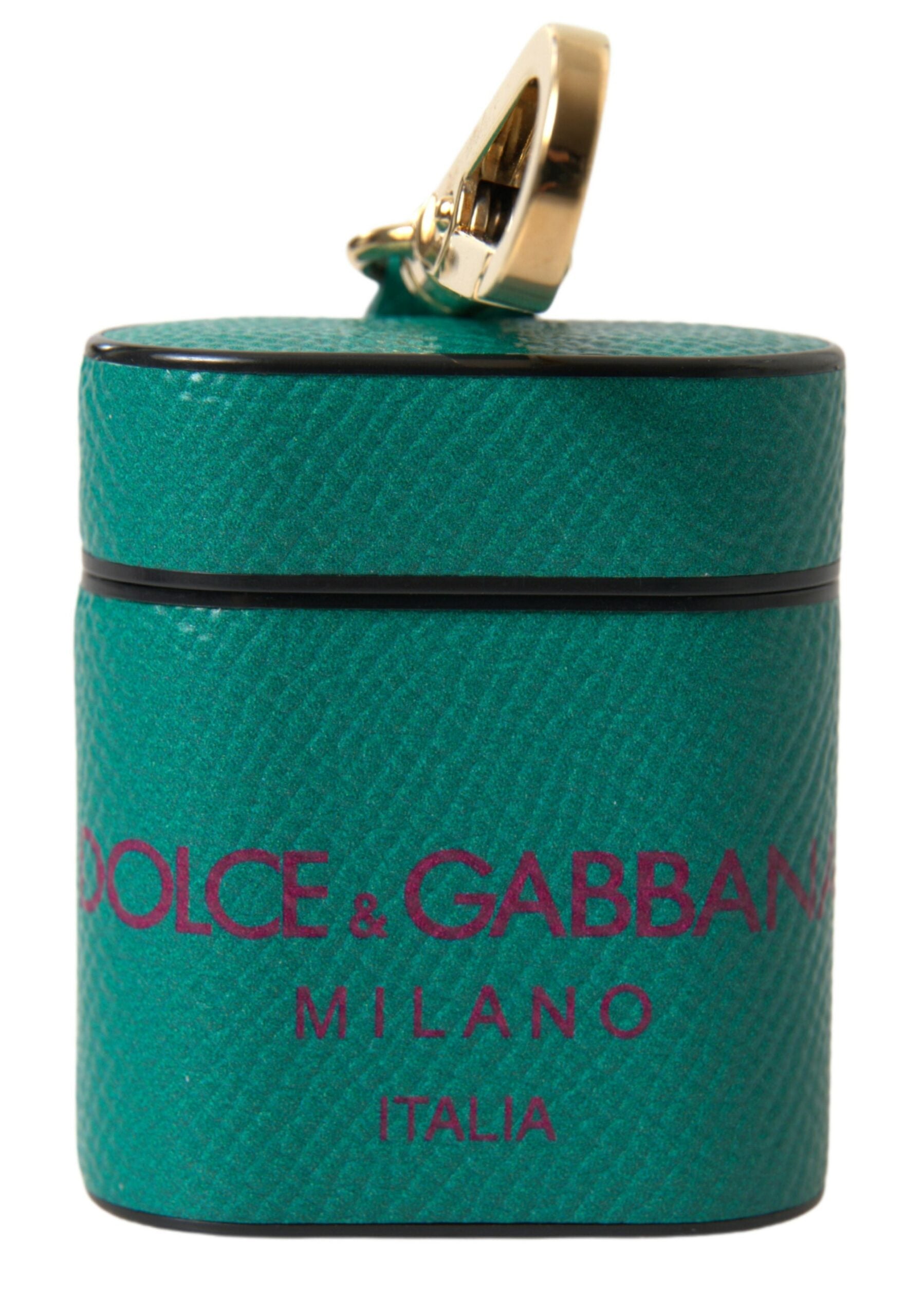 Dolce & Gabbana Green Airpod Holders for Women