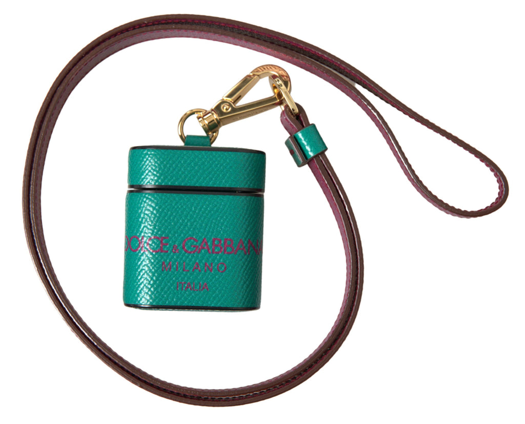 Dolce & Gabbana Green Airpod Holders for Women additional view