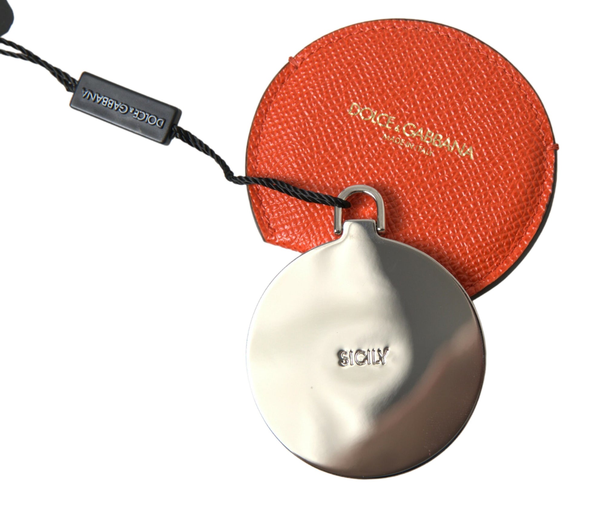 Dolce & Gabbana Orange Mirror Holders for Women side view
