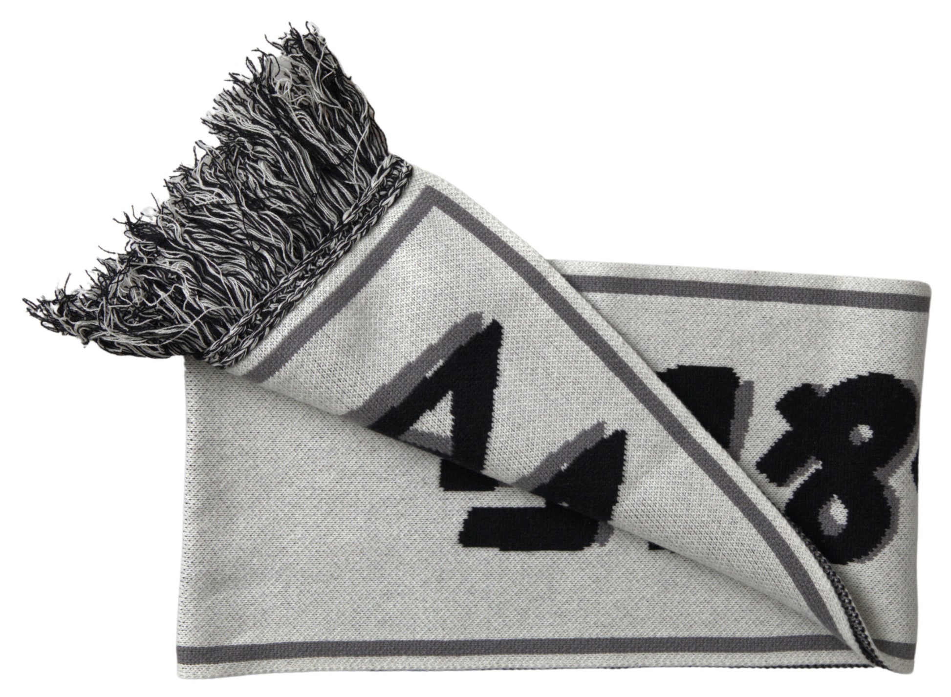 Dolce & Gabbana Grey Scarf for Men