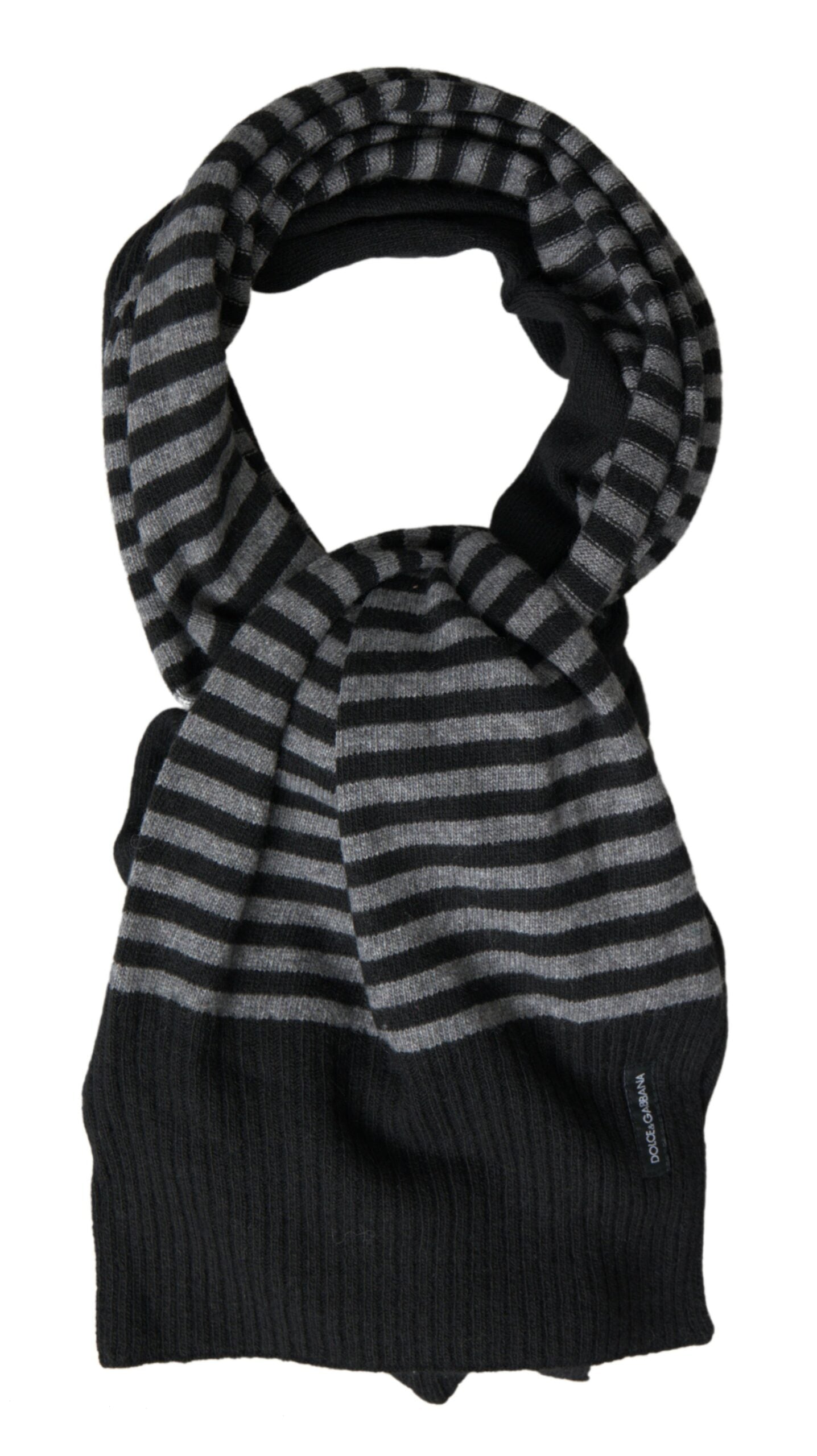 Dolce & Gabbana Grey Scarf for Men