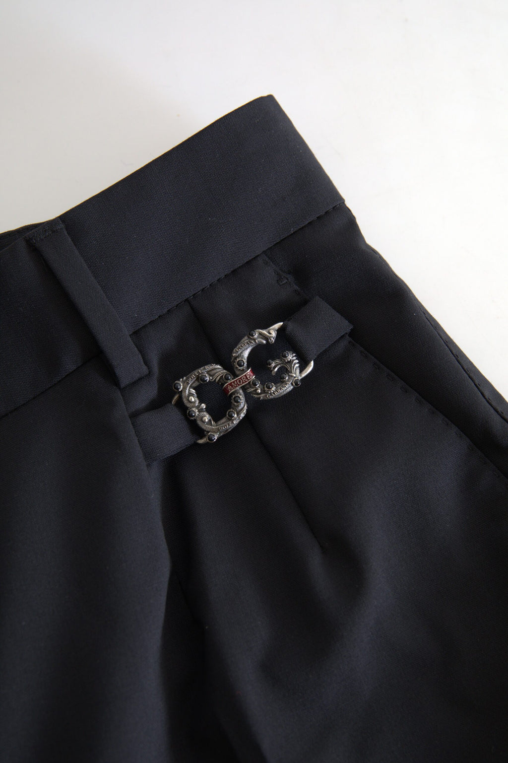 Dolce & Gabbana Black Casual Pants for Women side view
