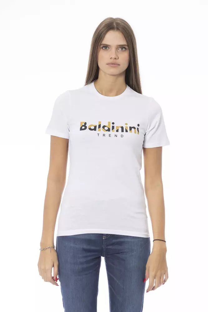 Baldinini Trend White T-Shirt for Women