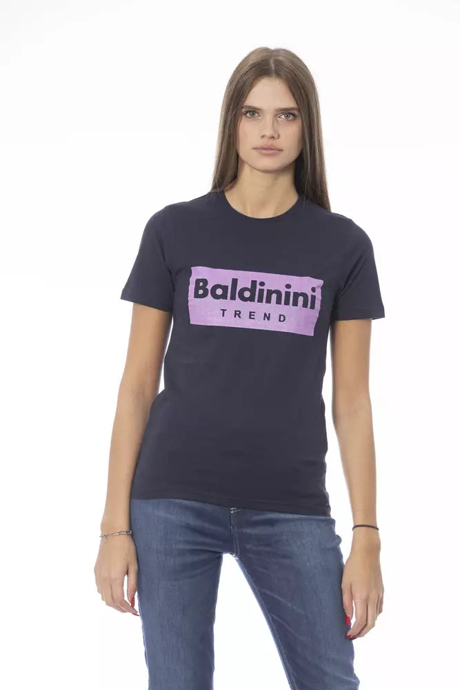 Baldinini Trend Blue T-Shirt for Women