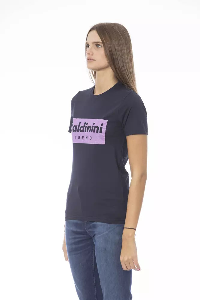 Baldinini Trend Blue T-Shirt for Women detail view