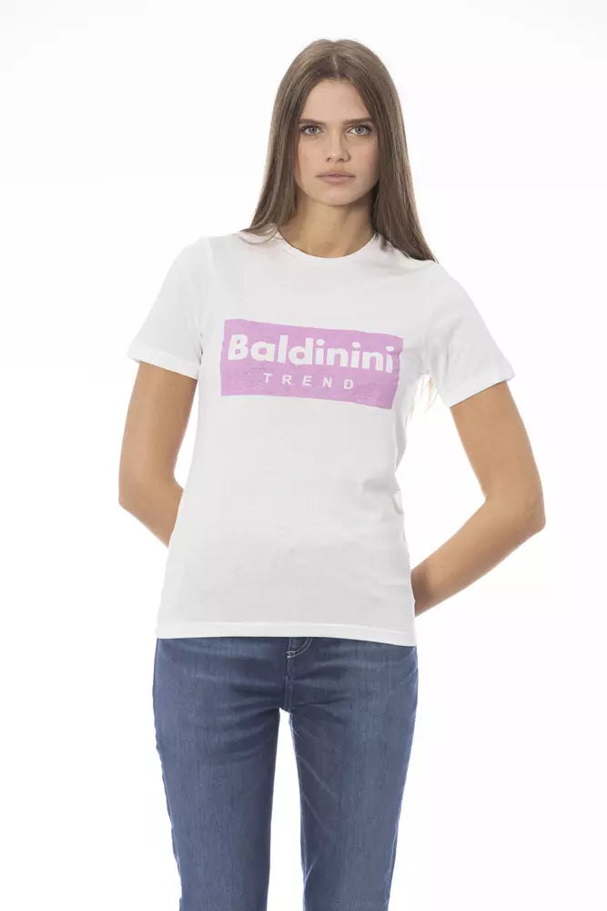 Baldinini Trend White T-Shirt for Women alternate view
