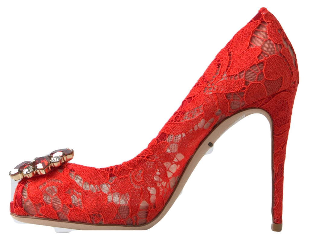 Dolce & Gabbana Red High Heel for Women alternate view