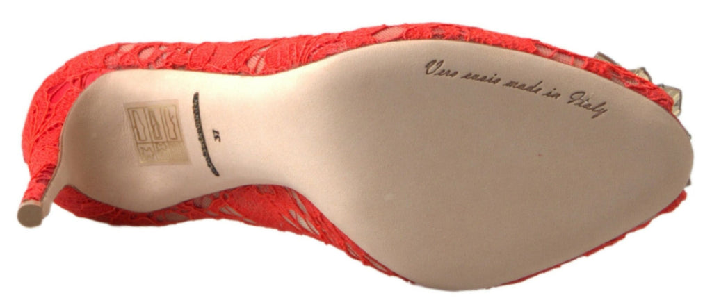 Dolce & Gabbana Red High Heel for Women detail view