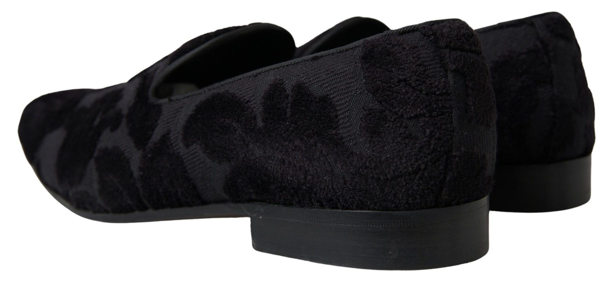 Dolce & Gabbana Black Slip On Loafers for Men alternate view