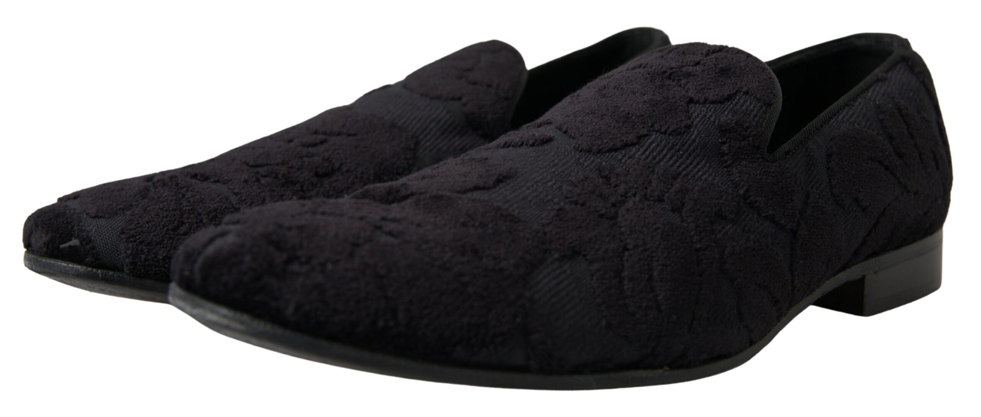 Dolce & Gabbana Black Slip On Loafers for Men additional view