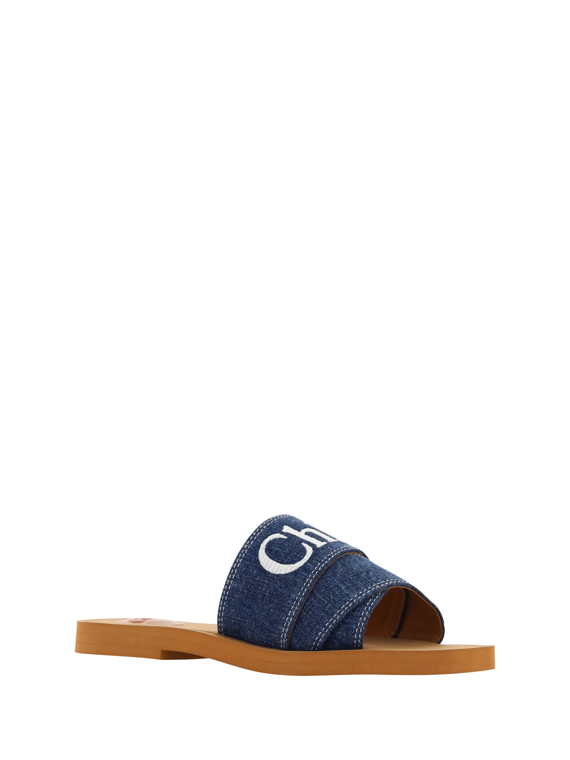 Chloé Blue Slippers for Women detail view