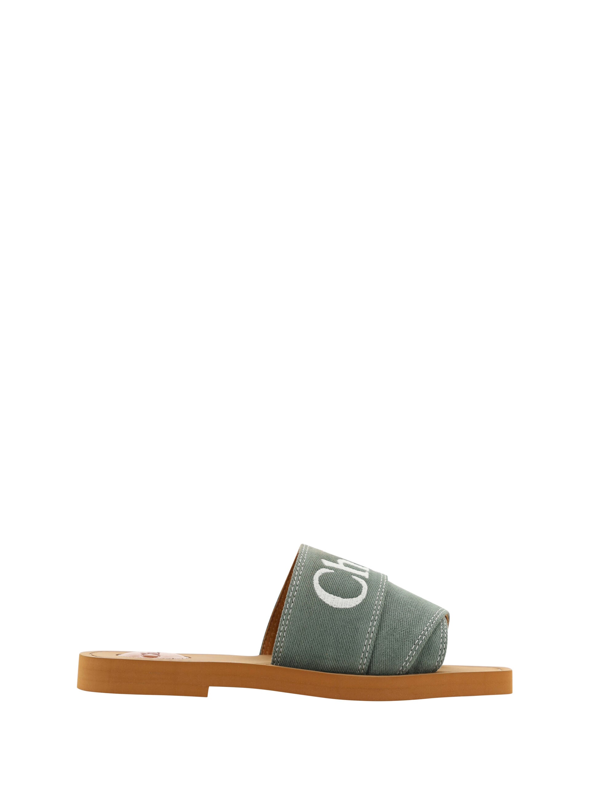 Chloé Green Slippers for Women