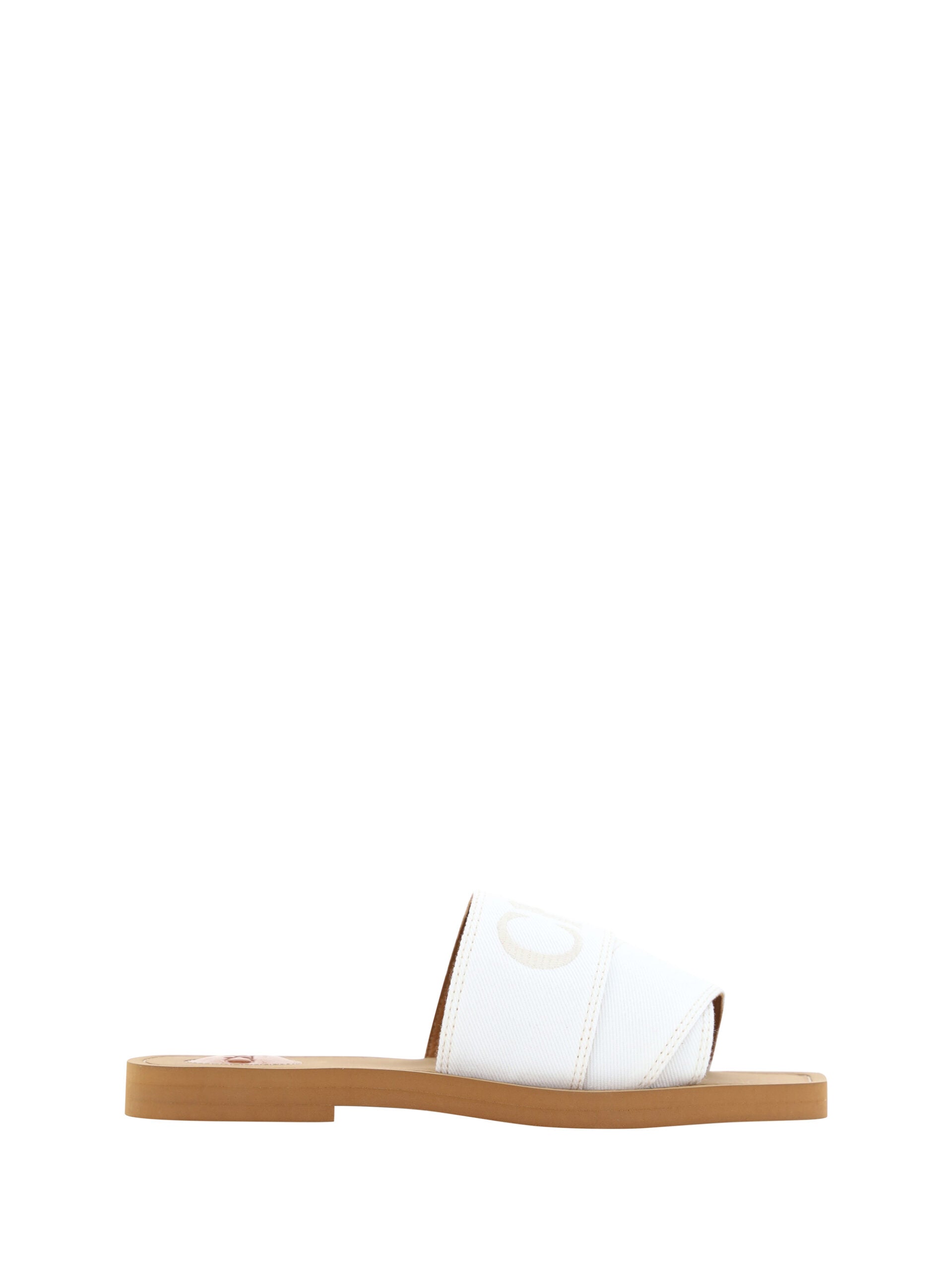 Chloé White Flip Flop Sandals for Women