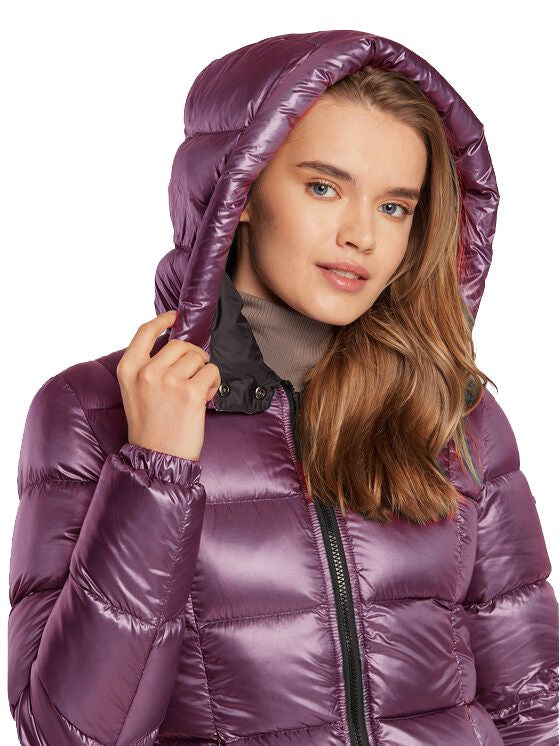 Elegante hellviolette Pufferjacke von Refrigiwear