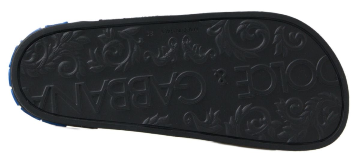 Dolce & Gabbana Black Slides for Women alternate view