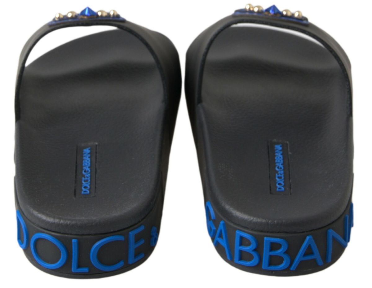 Dolce & Gabbana Black Slides for Women additional view