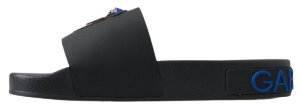 Dolce & Gabbana Black Slides for Women additional view