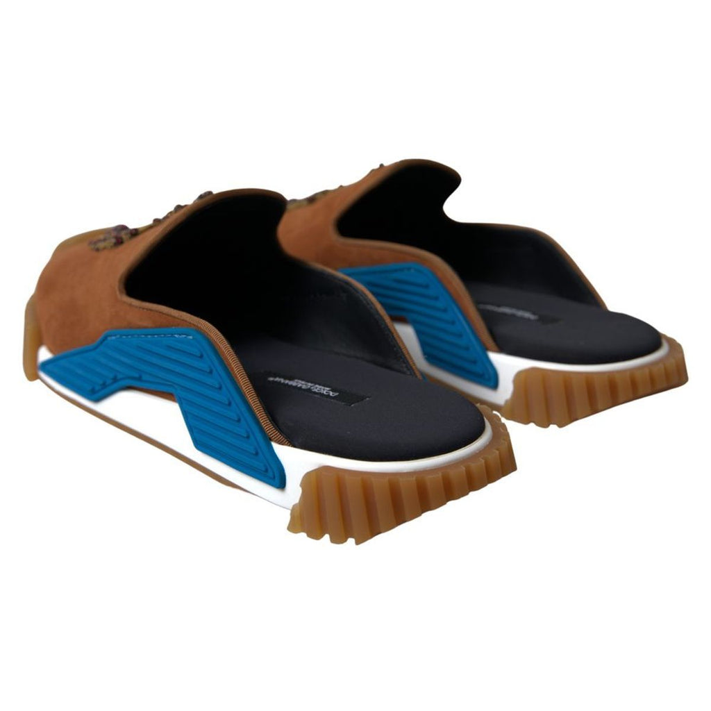 Dolce & Gabbana Brown Slides for Men additional view