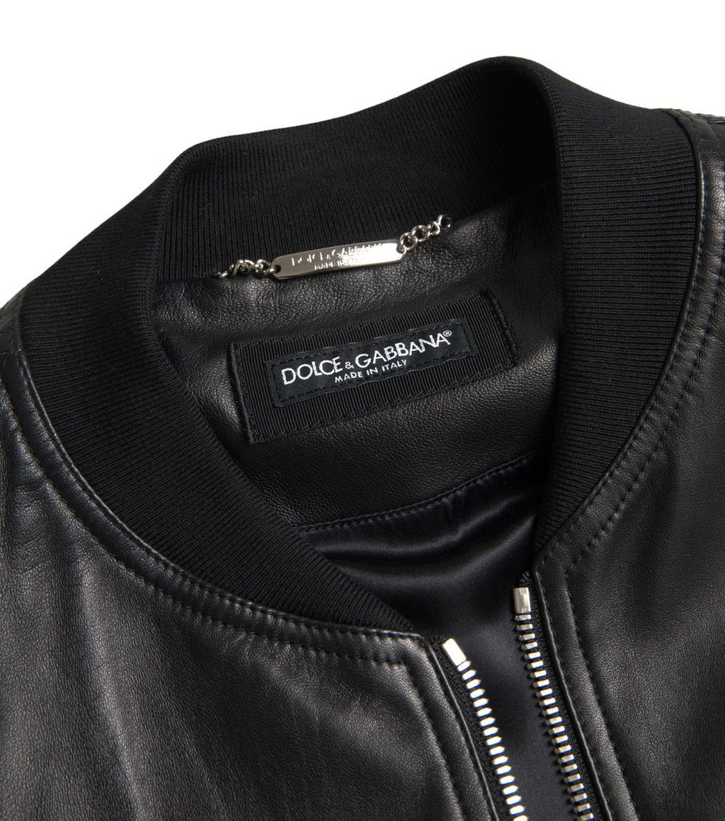 Dolce & Gabbana Black Bomber for Men additional view