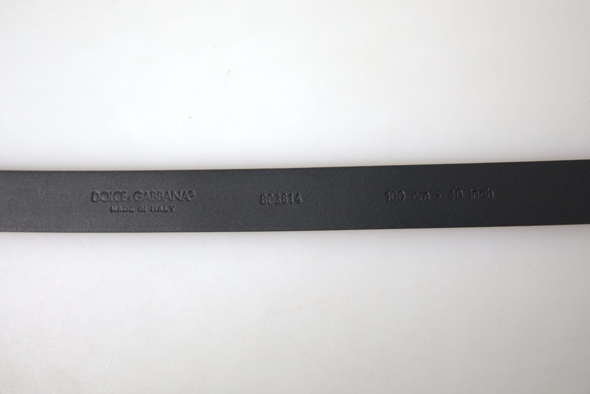 Dolce & Gabbana Red Belt for Men side view