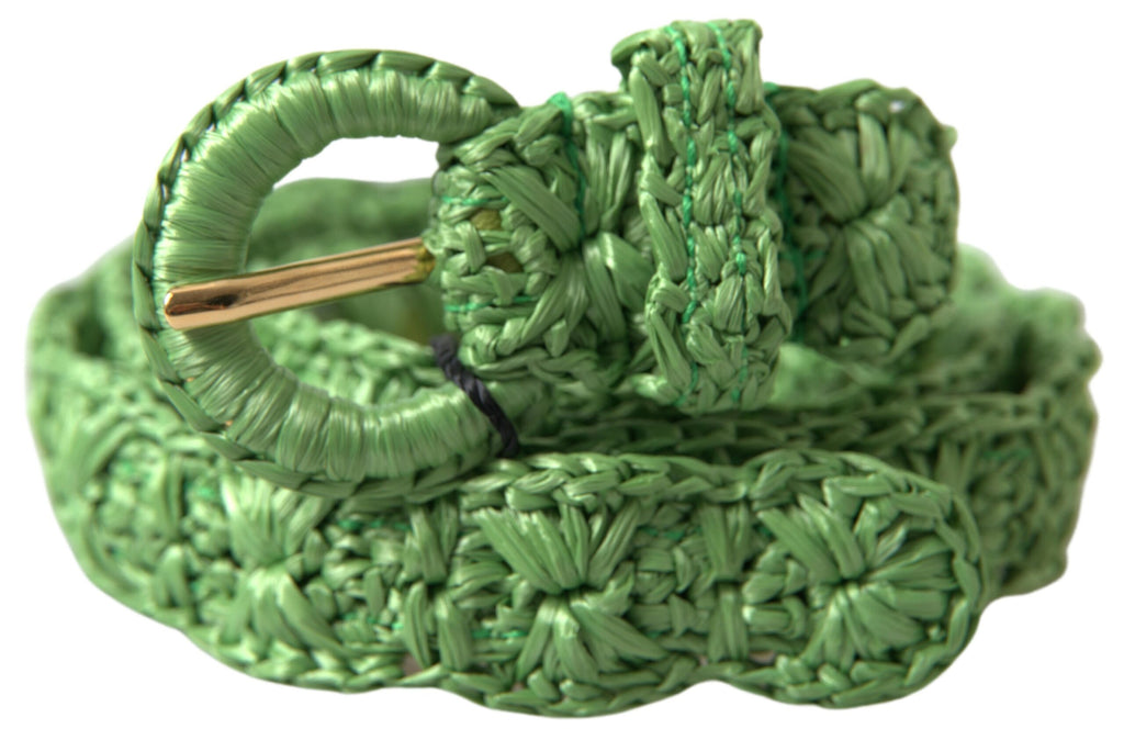 Dolce & Gabbana Green High Waist Belts for Women