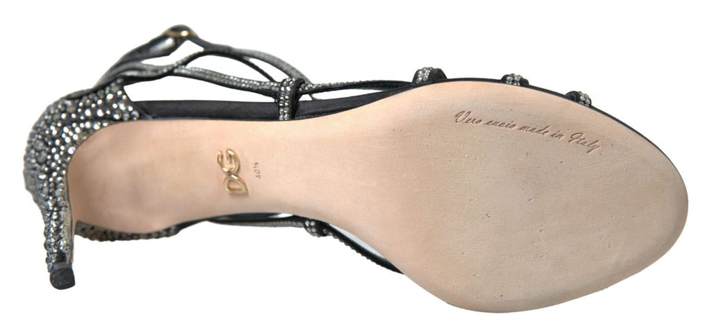 Dolce & Gabbana Black Stiletto Heels for Women detail view