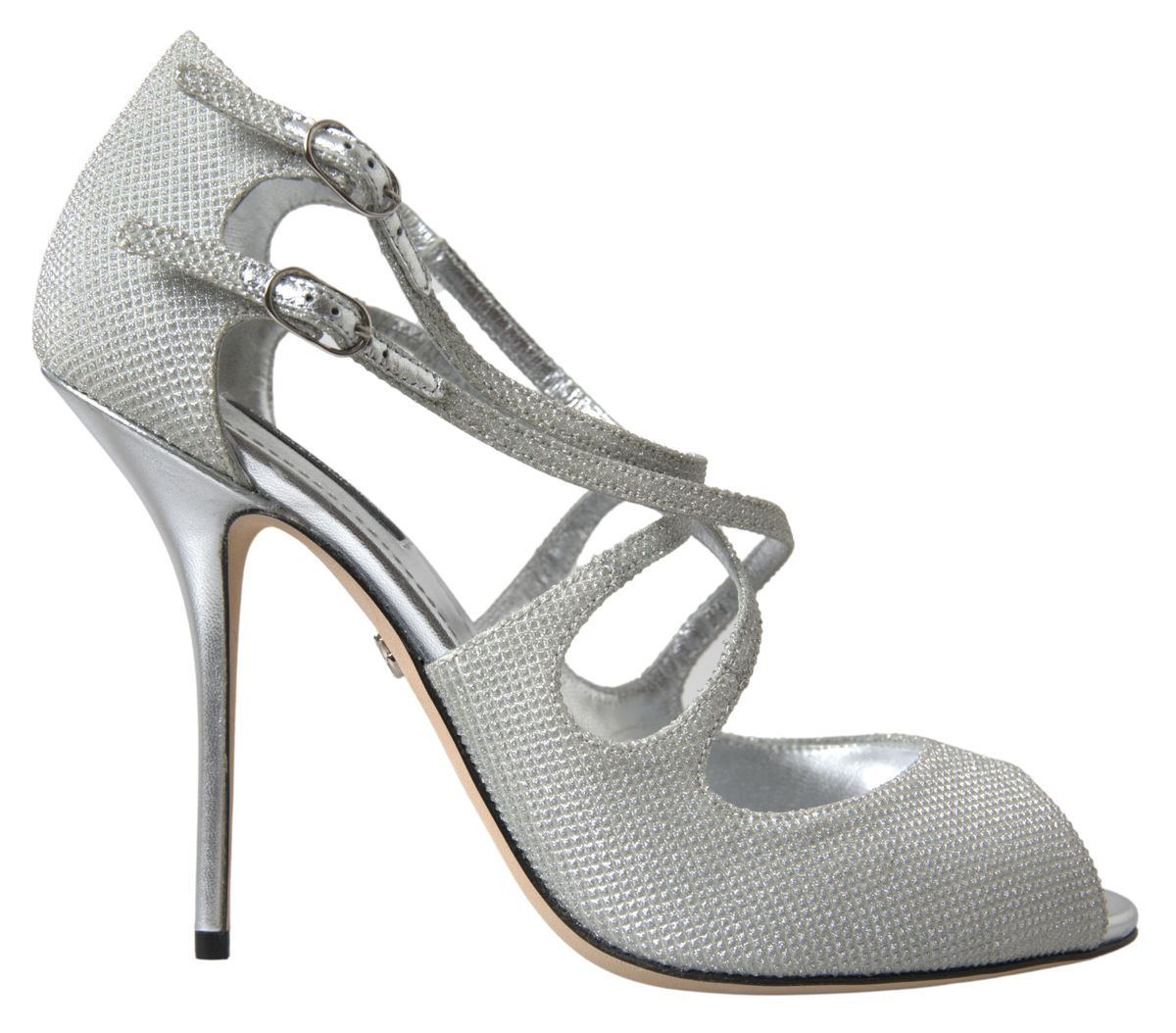Dolce & Gabbana Silver Stiletto Heels for Women