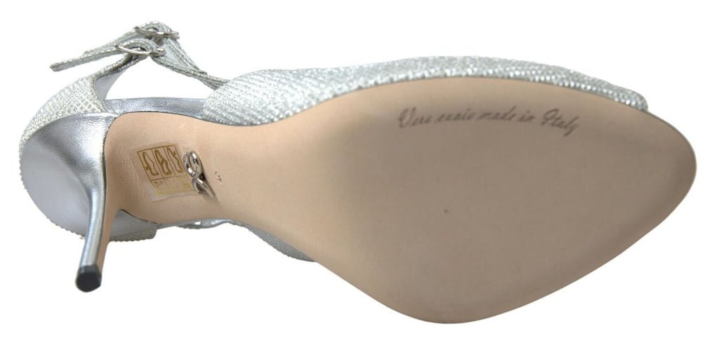 Dolce & Gabbana Silver Stiletto Heels for Women additional view