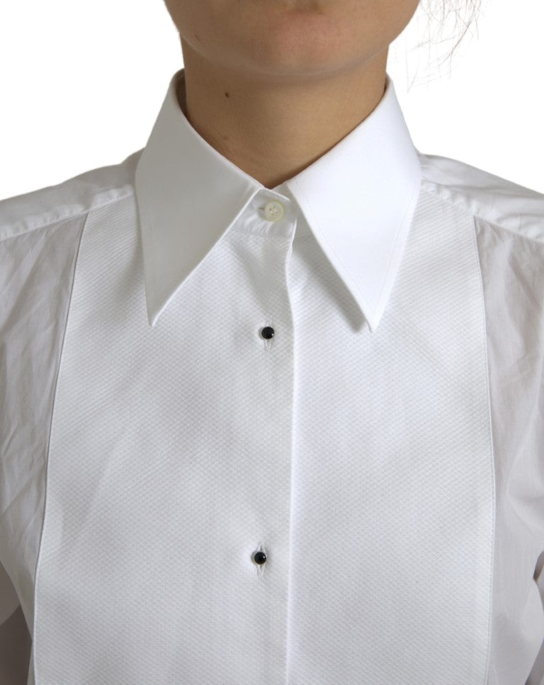 Dolce & Gabbana White Dress Shirt for Women detail view