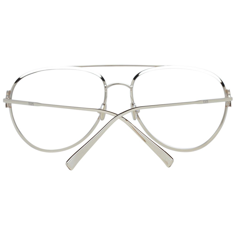Tod's Gold Glasses Frames for Women detail view