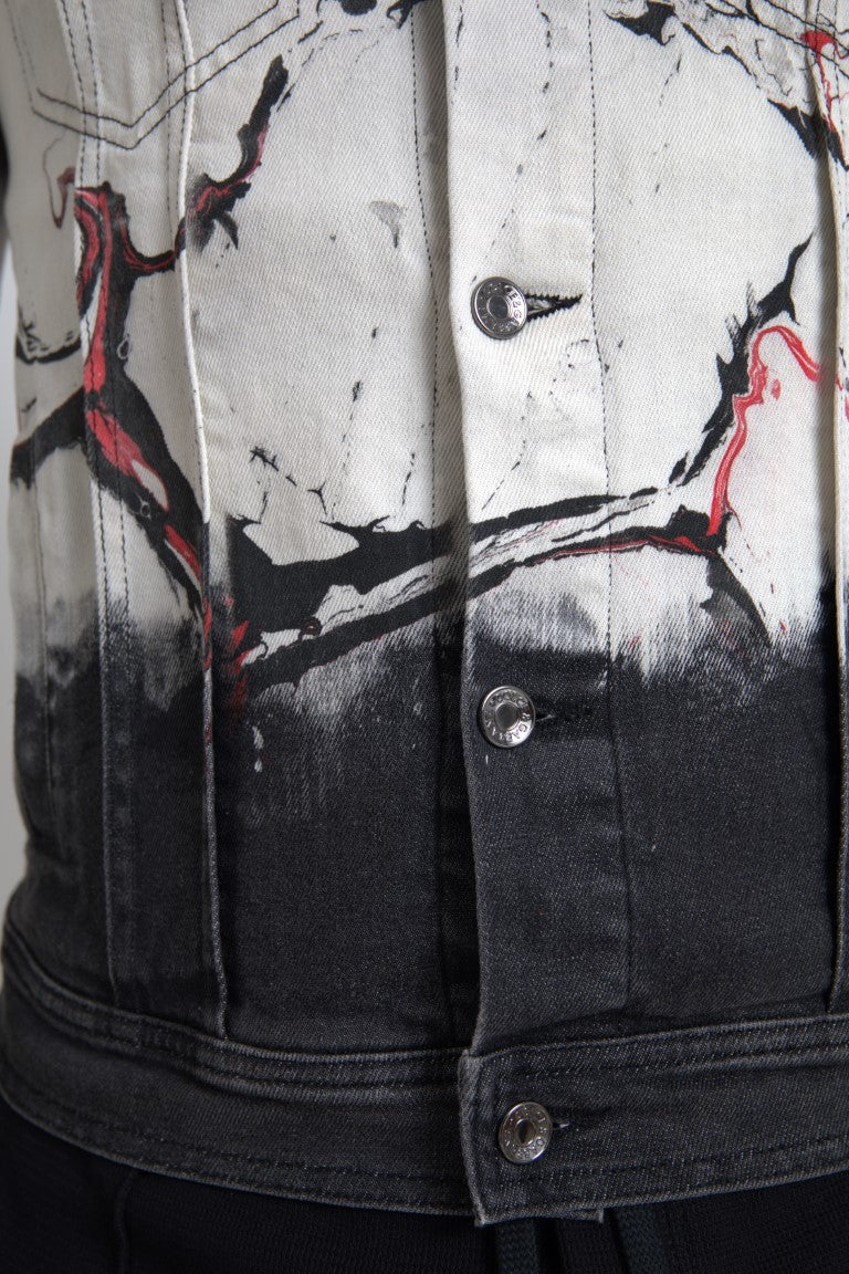 Dolce & Gabbana Multicolor Denim Jackets for Men additional view