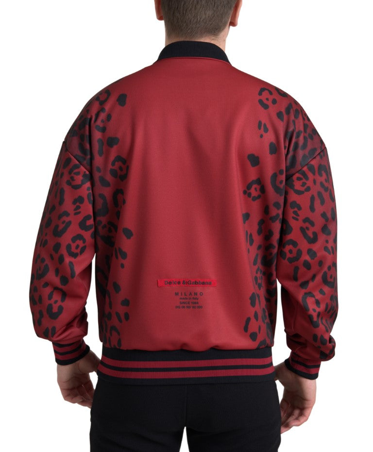 Dolce & Gabbana Red Bomber for Men alternate view