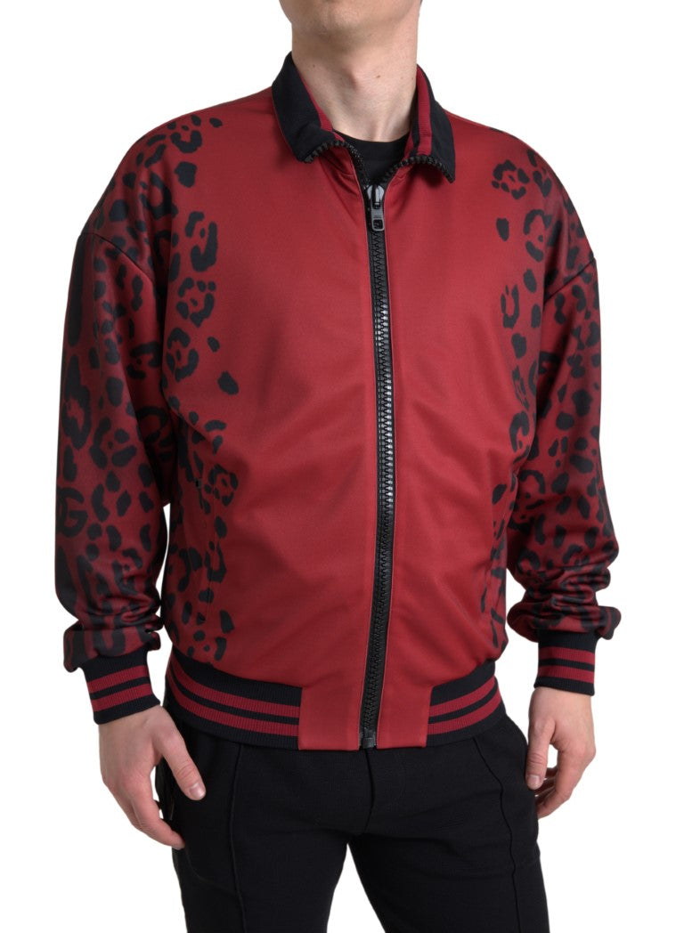 Dolce & Gabbana Red Bomber for Men