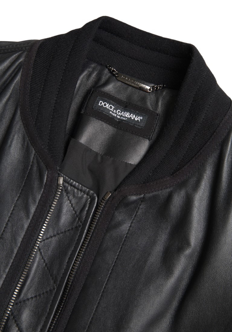 Dolce & Gabbana Black Bomber for Men additional view