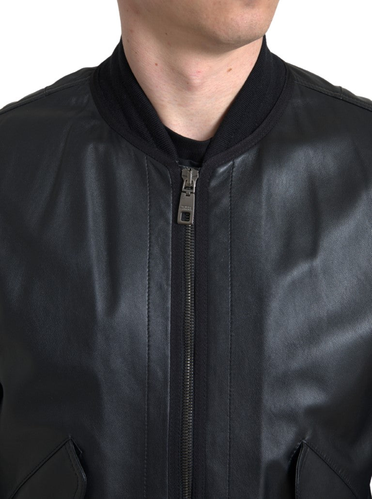 Dolce & Gabbana Black Bomber for Men additional view