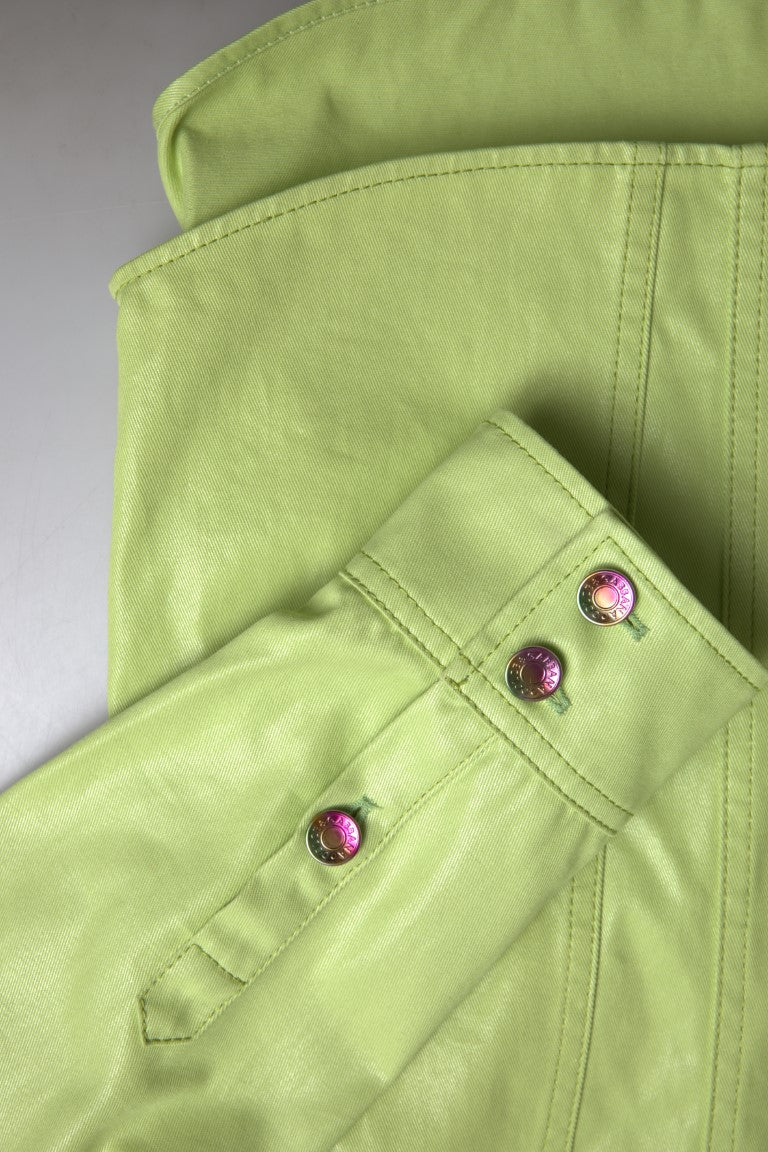 Dolce & Gabbana Green Denim for Men detail view