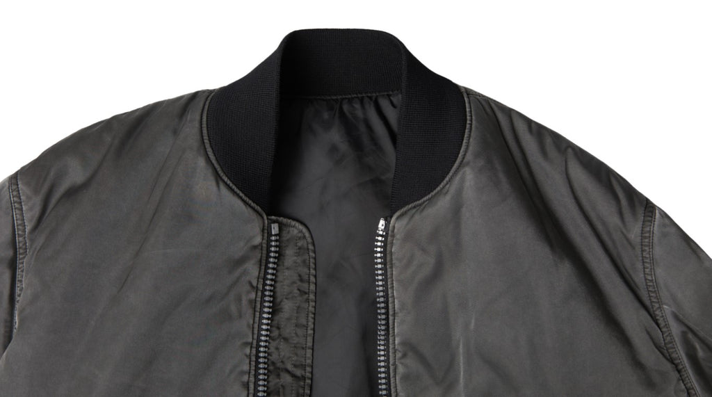 MM6 Maison Margiela Grey Bomber for Men side view