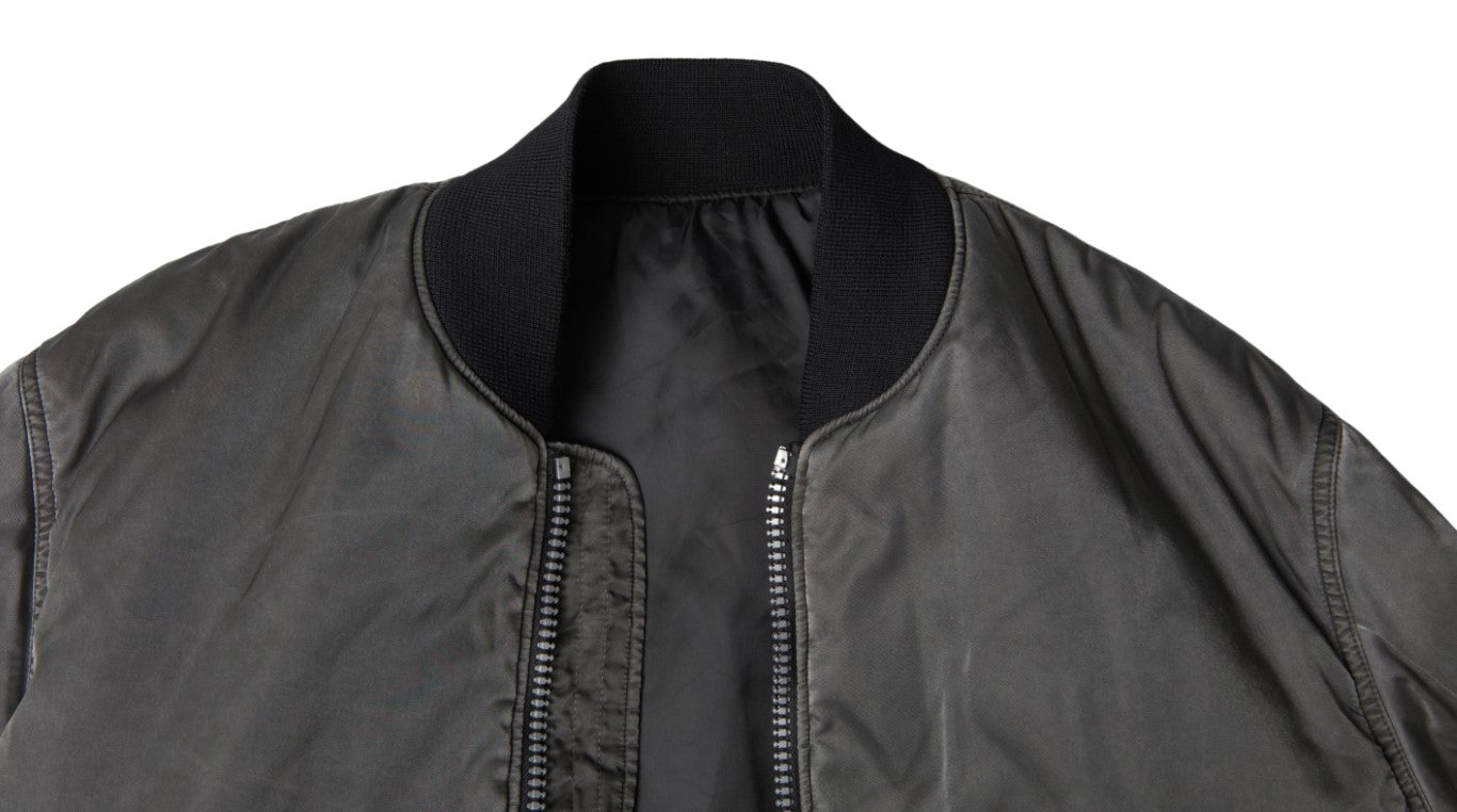 MM6 Maison Margiela Grey Bomber for Men side view