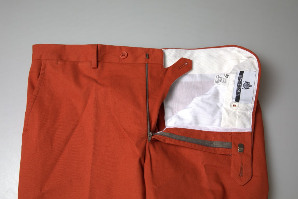 BENCIVENGA Orange Dress Pants for Men additional view