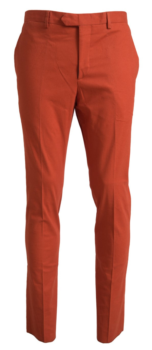 BENCIVENGA Orange Dress Pants for Men