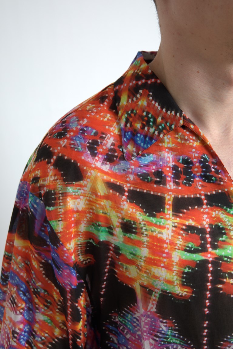 Dolce & Gabbana Multicolor Polo Shirt for Men alternate view