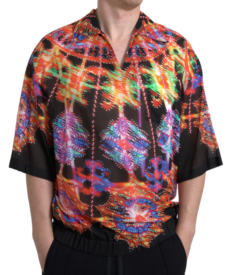 Dolce & Gabbana Multicolor Polo Shirt for Men