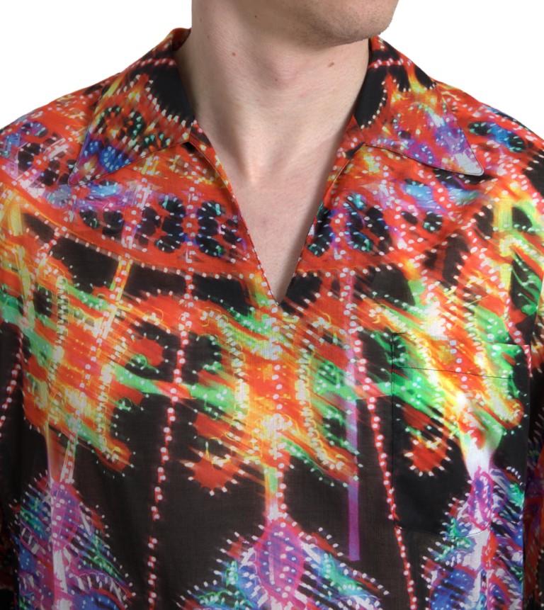 Dolce & Gabbana Multicolor Polo Shirt for Men additional view