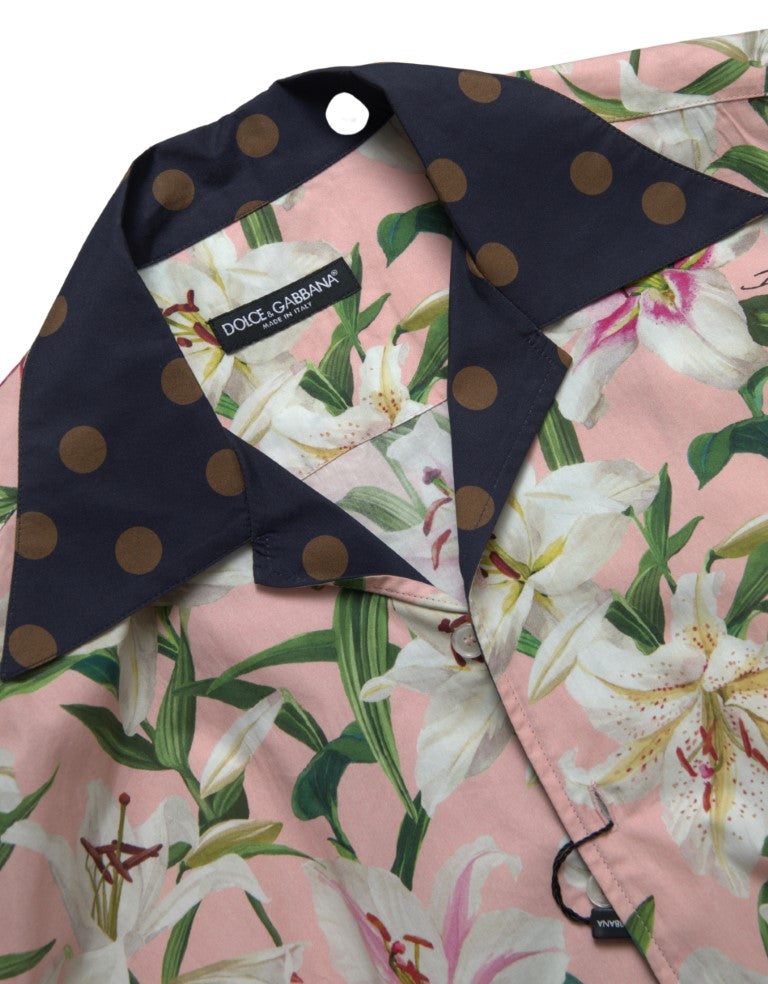 Dolce & Gabbana Pink Shirt for Men detail view