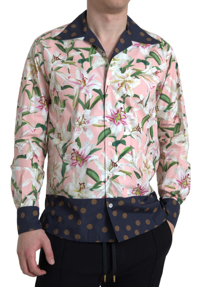 Dolce & Gabbana Pink Shirt for Men