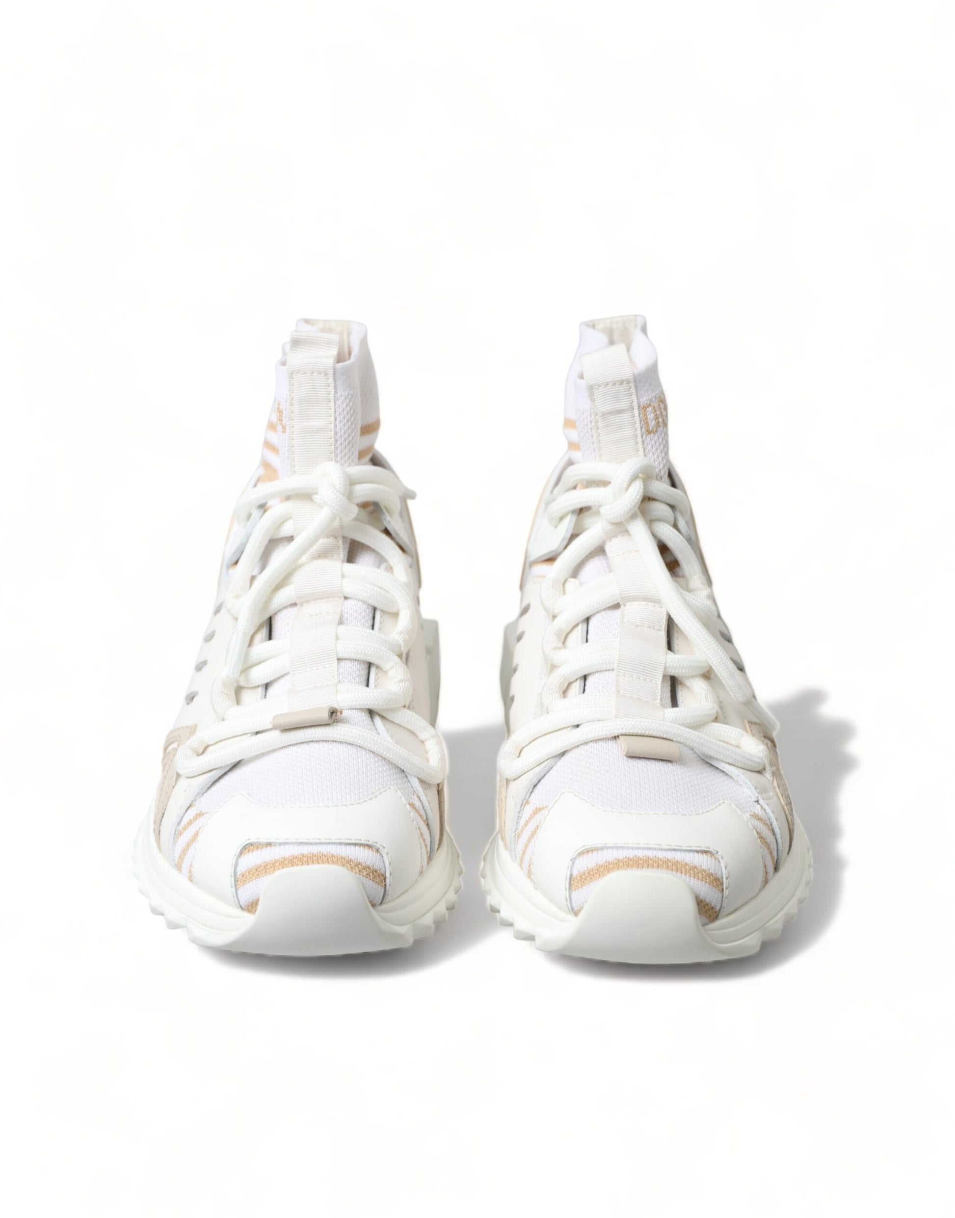 Dolce & Gabbana White Chunky Sneakers for Women detail view